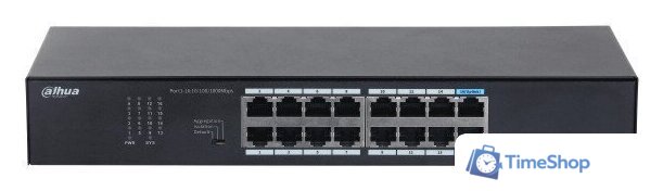 Неуправляемый коммутатор Dahua DH-S3016-16GT - Изображение №1 — Интернет-магазин Time-Shop