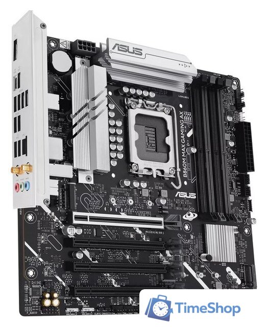 Материнская плата ASUS B860M Max Gaming AX - Изображение №3 — Интернет-магазин Time-Shop
