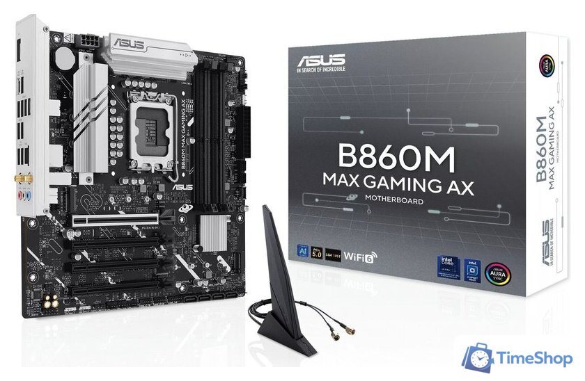 Материнская плата ASUS B860M Max Gaming AX - Изображение №8 — Интернет-магазин Time-Shop