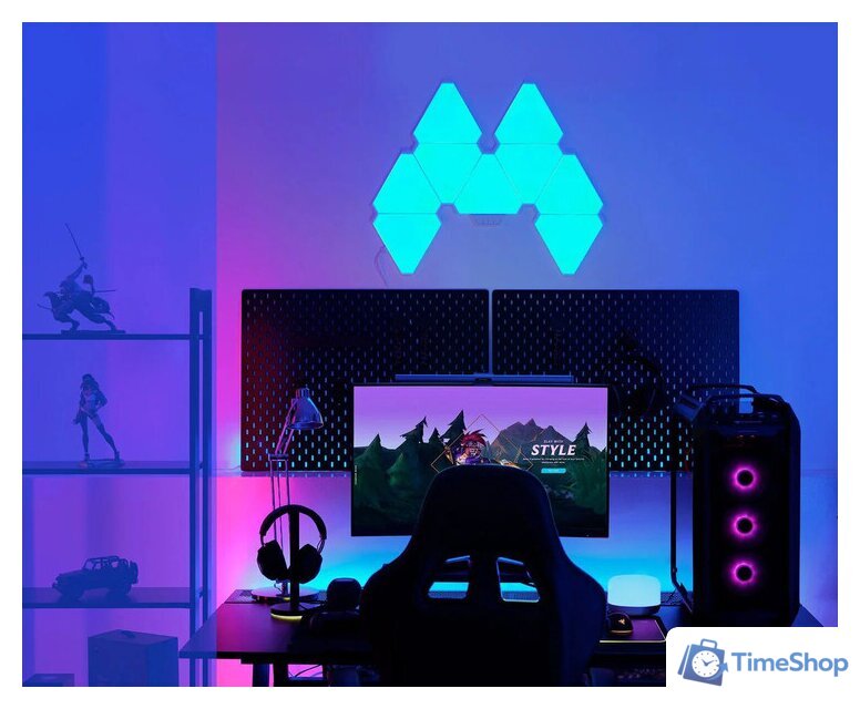 Светодиодная панель Yeelight Smart Light Panels-6 YLFWD-012 - Изображение №4 — Интернет-магазин Time-Shop