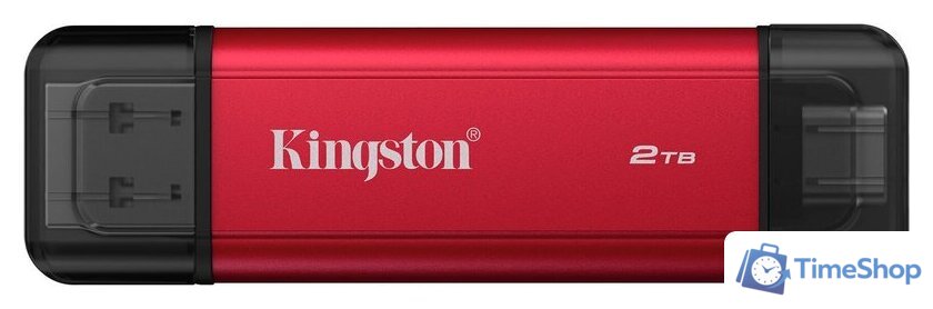 Внешний накопитель Kingston Dual Portable SSD SPSD/2TB - Изображение №1 — Интернет-магазин Time-Shop