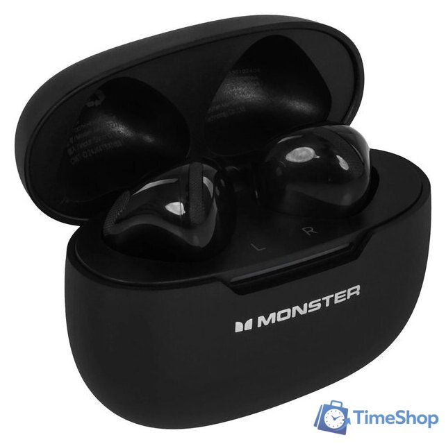 Наушники Monster N-Lite 208 MH22211 (черный) - Изображение №3 — Интернет-магазин Time-Shop