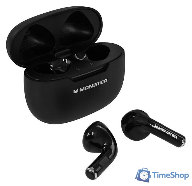 Наушники Monster N-Lite 208 MH22211 (черный) - Изображение №2 — Интернет-магазин Time-Shop