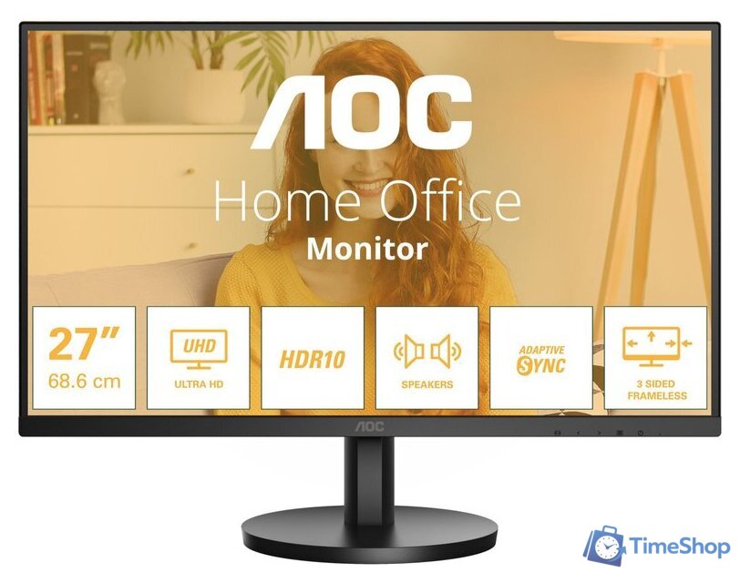 Монитор AOC U27B3A - Изображение №1 — Интернет-магазин Time-Shop