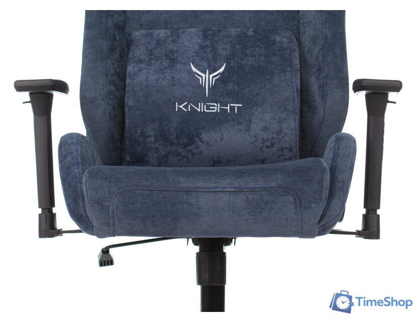 Игровое (геймерское) кресло Knight N1 Fabric Light-27 (синий) - Изображение №6 — Интернет-магазин Time-Shop