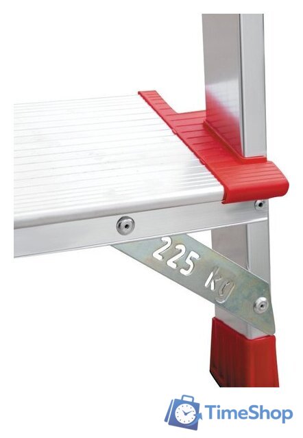 Лестница-стремянка Новая высота NV 511 алюминиевая индустриальная 3 ступени - Изображение №6 — Интернет-магазин Time-Shop