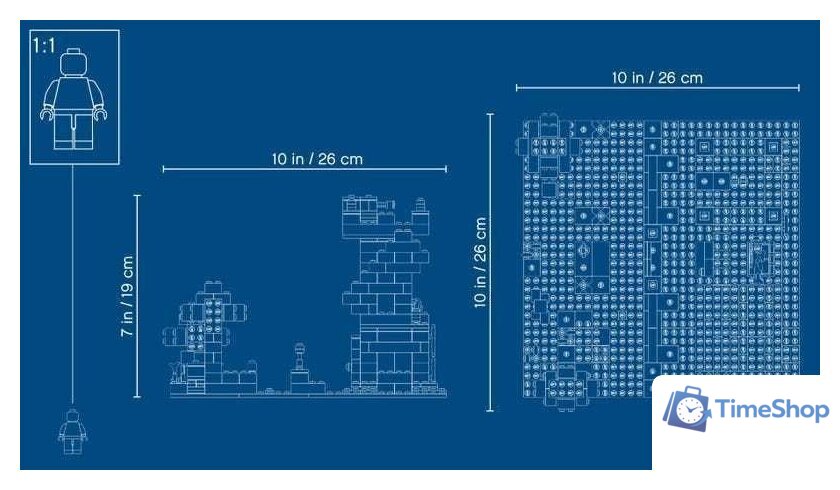 Конструктор LEGO Minecraft 21161 Набор для творчества 3.0 - Изображение №12 — Интернет-магазин Time-Shop