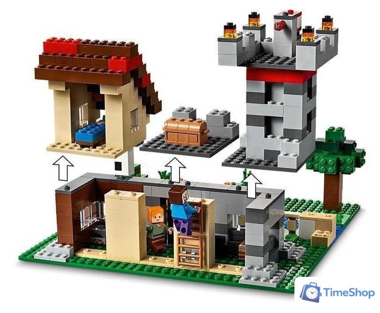 Конструктор LEGO Minecraft 21161 Набор для творчества 3.0 - Изображение №7 — Интернет-магазин Time-Shop