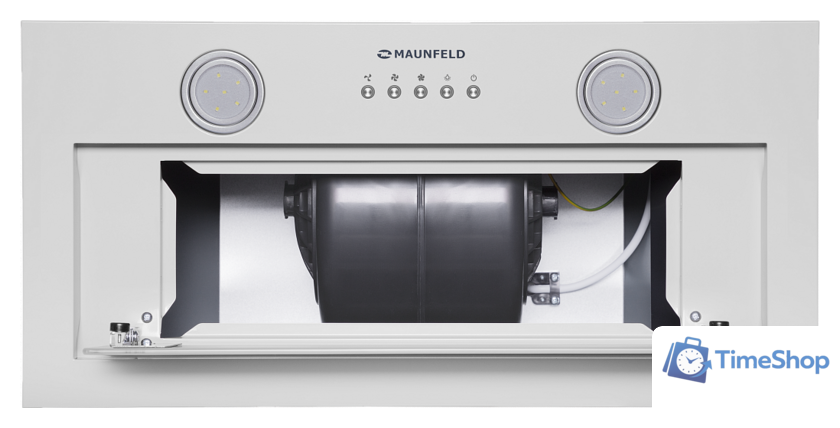 Кухонная вытяжка MAUNFELD Trapeze 602IG (белый) - Изображение №7 — Интернет-магазин Time-Shop