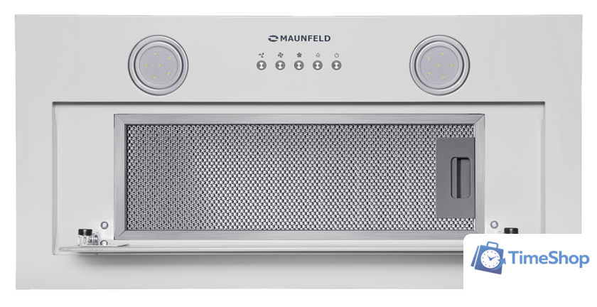 Кухонная вытяжка MAUNFELD Trapeze 602IG (белый) - Изображение №6 — Интернет-магазин Time-Shop