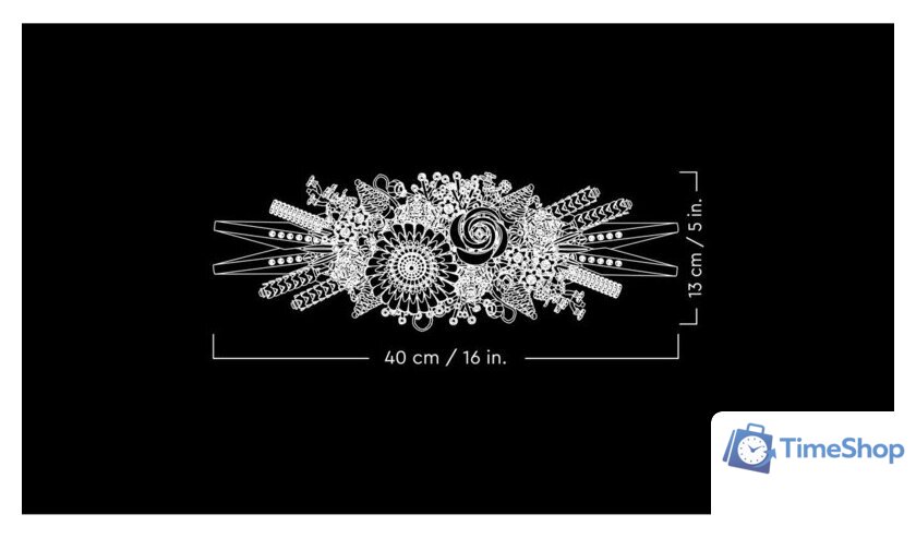 Конструктор LEGO Icons 10314 Сухоцвет: центральная часть - Изображение №9 — Интернет-магазин Time-Shop
