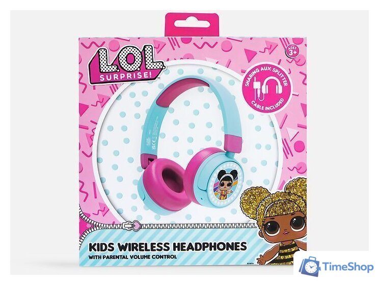 Наушники OTL Technologies L.O.L. Surprise! Kids Wireless LOL979 - Изображение №11 — Интернет-магазин Time-Shop