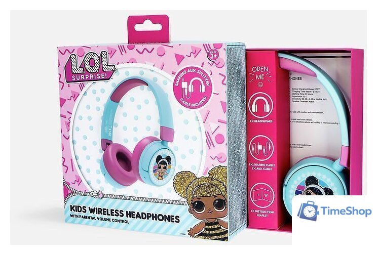 Наушники OTL Technologies L.O.L. Surprise! Kids Wireless LOL979 - Изображение №2 — Интернет-магазин Time-Shop