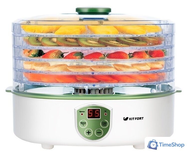 Сушилка для овощей и фруктов Kitfort KT-1902 - Изображение №1 — Интернет-магазин Time-Shop