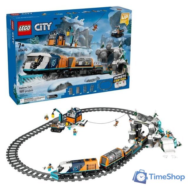 Конструктор LEGO City 60470 Арктический полярный экспресс - Изображение №1 — Интернет-магазин Time-Shop