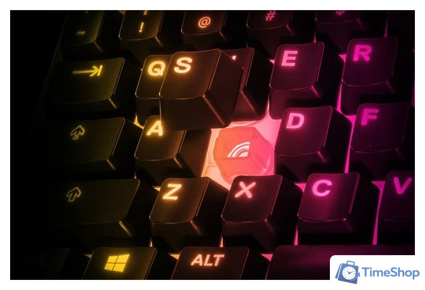 Клавиатура SteelSeries Apex 3 TKL (черный, нет кириллицы) - Изображение №3 — Интернет-магазин Time-Shop