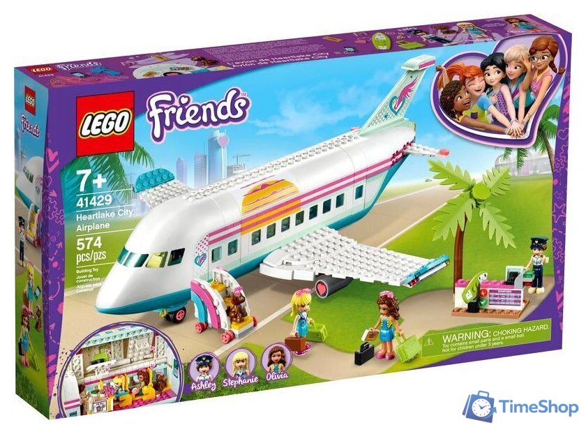 Конструктор LEGO Friends 41429 Самолёт в Хартлейк Сити - Изображение №1 — Интернет-магазин Time-Shop