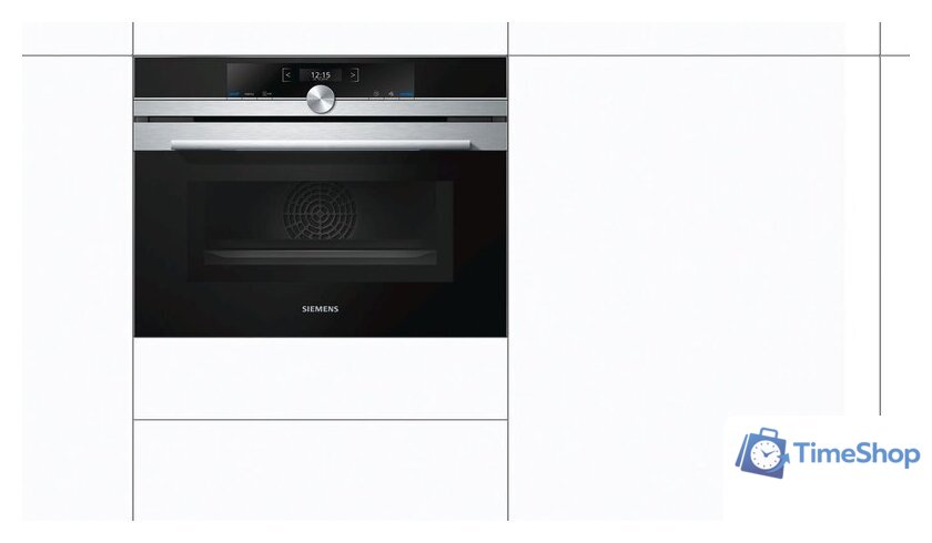 Электрический духовой шкаф Siemens CM633GBS1 - Изображение №3 — Интернет-магазин Time-Shop