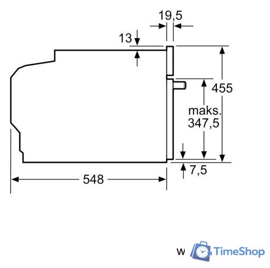 Электрический духовой шкаф Siemens CM633GBS1 - Изображение №8 — Интернет-магазин Time-Shop