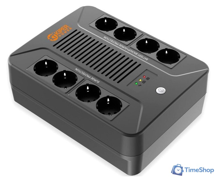 Источник бесперебойного питания Kiper Power Compact B850 (850VA/480W) - Изображение №1 — Интернет-магазин Time-Shop