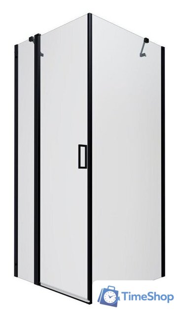 Душевой уголок Triton Йота Блэк А1 90х90 без поддона (прозрачное стекло) - Изображение №1 — Интернет-магазин Time-Shop