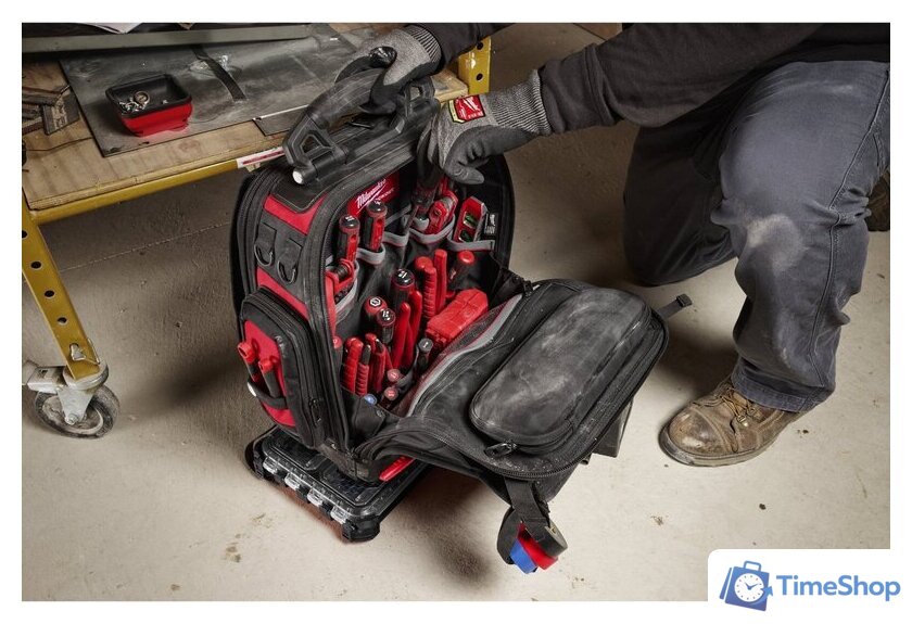 Рюкзак для инструментов Milwaukee 4932498633 - Изображение №3 — Интернет-магазин Time-Shop
