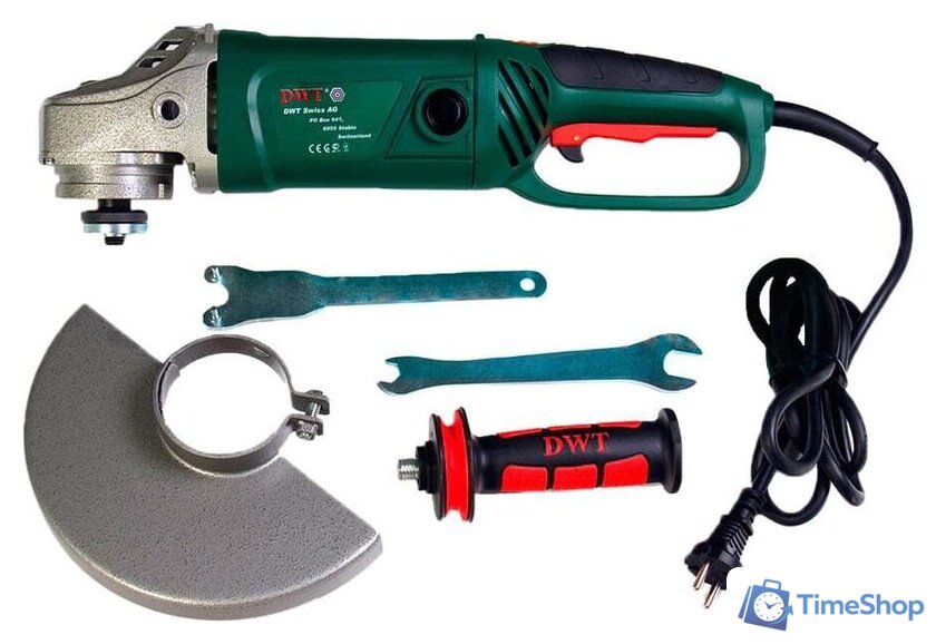 Угловая шлифмашина DWT WS22-230 D - Изображение №5 — Интернет-магазин Time-Shop