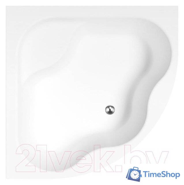 Ванна Lauter Majestica 150x150 21040150 (с ножками) - Изображение №10 — Интернет-магазин Time-Shop