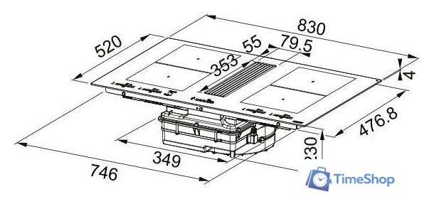 Варочная панель Franke Mythos 2gether Icon Steel FMY 8391R HI 340.0705.335 - Изображение №18 — Интернет-магазин Time-Shop