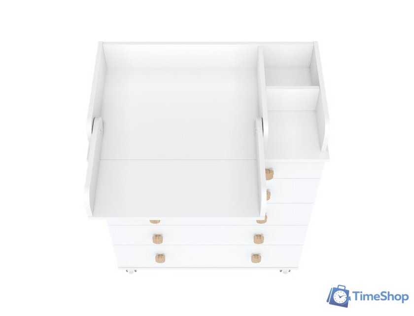 Детский комод Incanto Мишка с органайзером 800/5 PK-0060/00 (белый) - Изображение №11 — Интернет-магазин Time-Shop