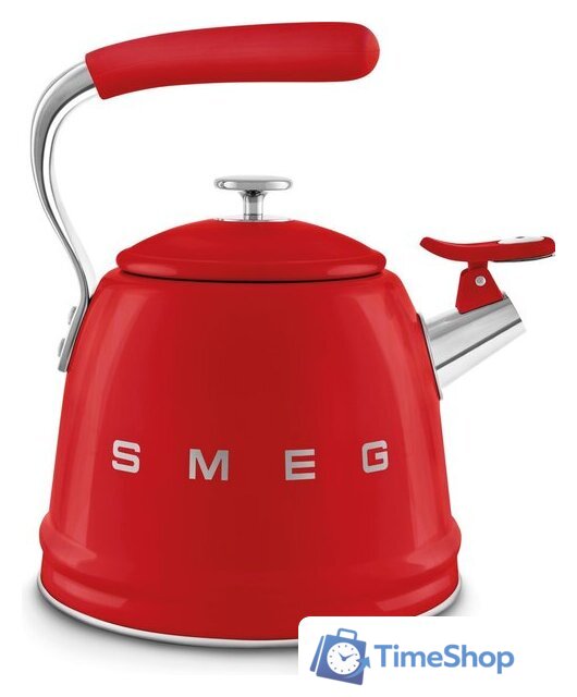 Чайник со свистком Smeg WKF01RD - Изображение №5 — Интернет-магазин Time-Shop