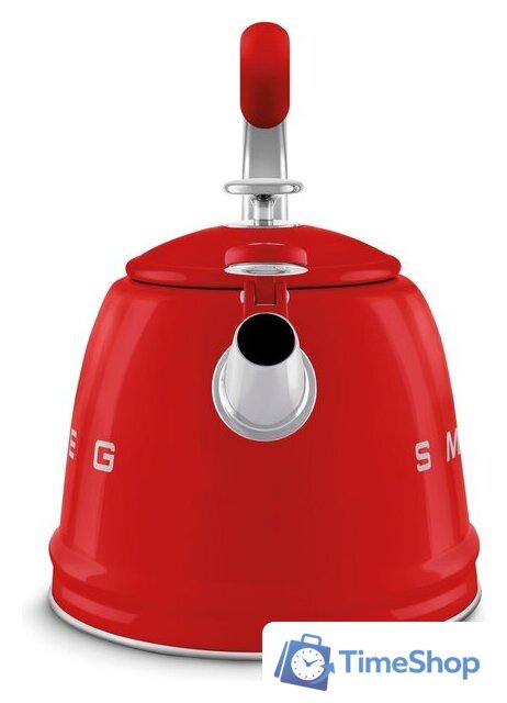 Чайник со свистком Smeg WKF01RD - Изображение №3 — Интернет-магазин Time-Shop