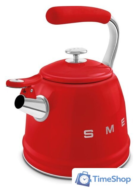 Чайник со свистком Smeg WKF01RD - Изображение №7 — Интернет-магазин Time-Shop