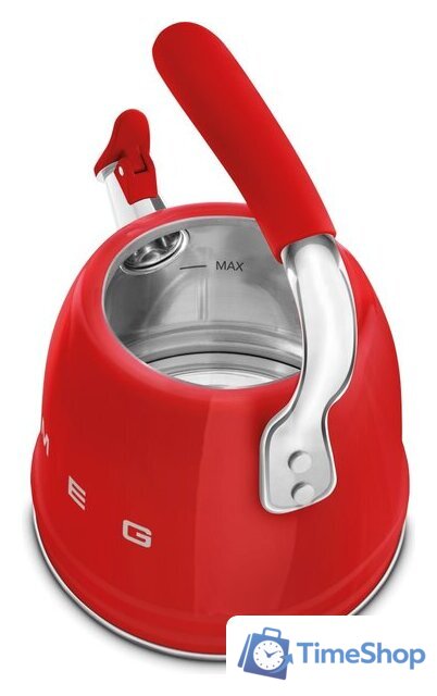 Чайник со свистком Smeg WKF01RD - Изображение №6 — Интернет-магазин Time-Shop