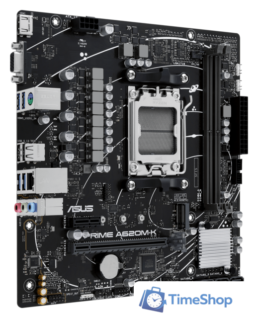 Материнская плата ASUS Prime A620M-K - Изображение №2 — Интернет-магазин Time-Shop