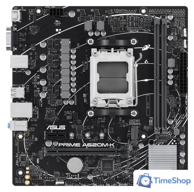 Материнская плата ASUS Prime A620M-K - Изображение №1 — Интернет-магазин Time-Shop