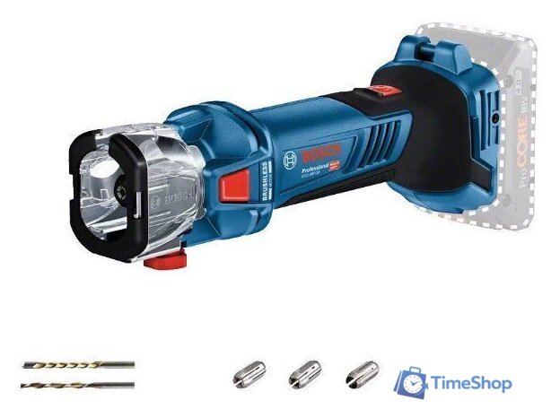 Кромочно-петельный фрезер Bosch GCU 18V-30 Professional 06019K8000 (без АКБ) - Изображение №1 — Интернет-магазин Time-Shop