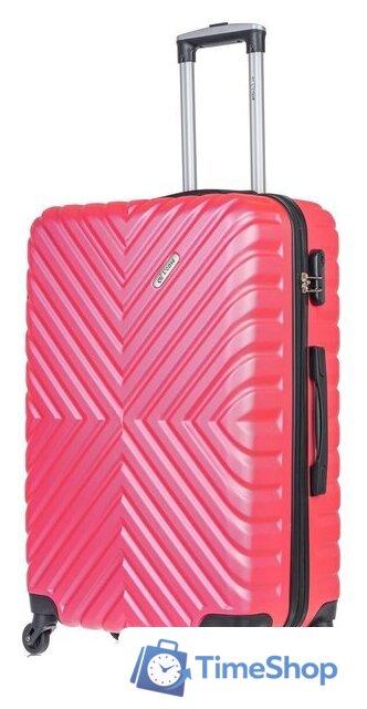Чемодан-спиннер L'Case New-Delhi BCP-1205 (L, розовый) - Изображение №1 — Интернет-магазин Time-Shop