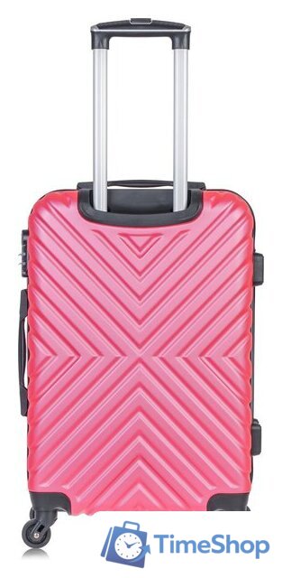 Чемодан-спиннер L'Case New-Delhi BCP-1205 (L, розовый) - Изображение №2 — Интернет-магазин Time-Shop