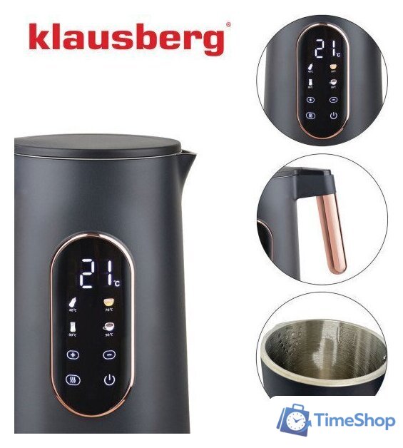 Электрический чайник Klausberg KB-7892 - Изображение №18 — Интернет-магазин Time-Shop