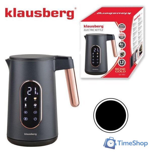 Электрический чайник Klausberg KB-7892 - Изображение №19 — Интернет-магазин Time-Shop