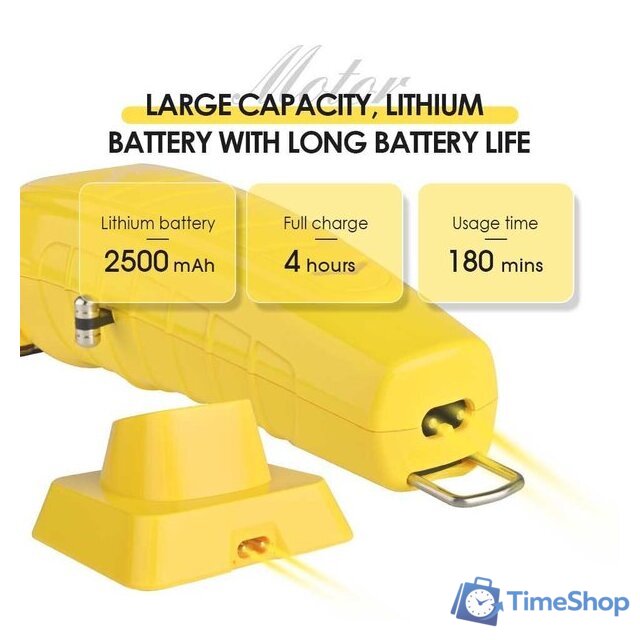 Машинка для стрижки волос Wmark NG-139 (желтый) - Изображение №5 — Интернет-магазин Time-Shop