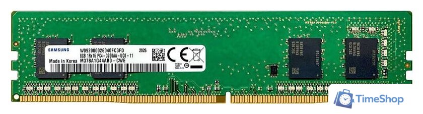 Оперативная память Samsung 8GB DDR4 PC4-25600 M378A1G44AB0-CWE - Изображение №1 — Интернет-магазин Time-Shop