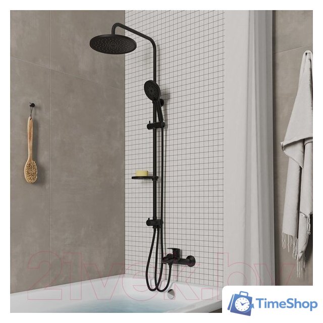 Душевая система  Milardo Ideal Spa ILSBL3FM76 - Изображение №4 — Интернет-магазин Time-Shop