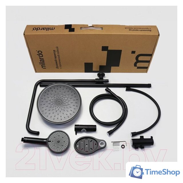 Душевая система  Milardo Ideal Spa ILSBL3FM76 - Изображение №2 — Интернет-магазин Time-Shop