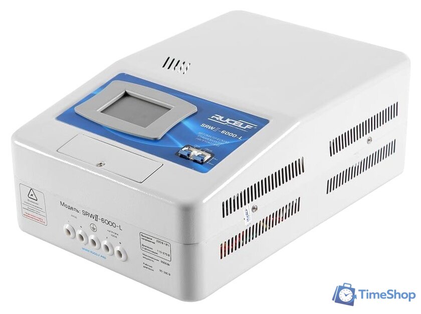 Стабилизатор напряжения Rucelf SRWII-6000-L - Изображение №4 — Интернет-магазин Time-Shop