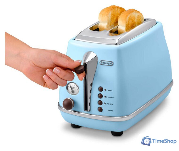 Тостер DeLonghi CTOV 2103.AZ - Изображение №2 — Интернет-магазин Time-Shop