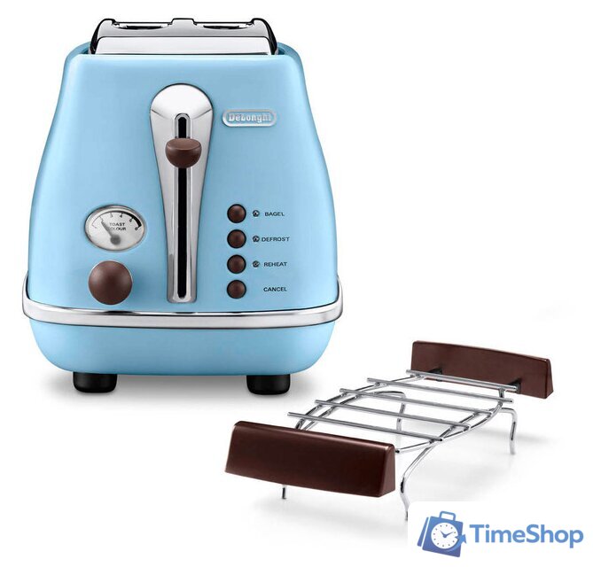 Тостер DeLonghi CTOV 2103.AZ - Изображение №6 — Интернет-магазин Time-Shop