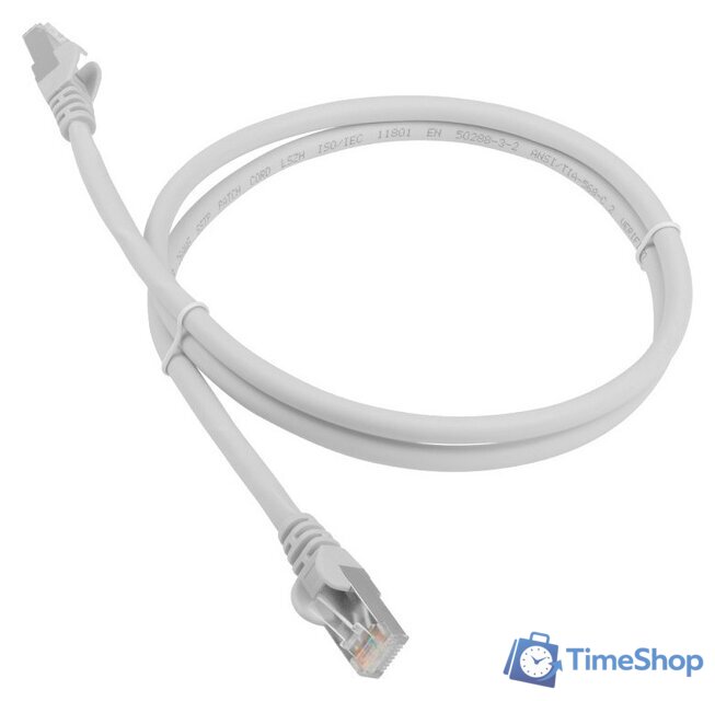 Кабель Lanmaster LAN-PC45/S6A-1.0-WH - Изображение №1 — Интернет-магазин Time-Shop