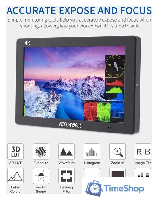 Накамерный монитор Feelworld T7 Plus 7